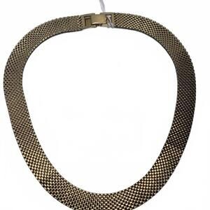 1/20 12K Gold Filled Nanasi mesh collar Necklace
